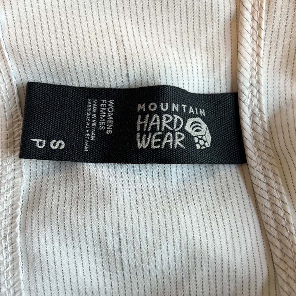 NWT Mountain Hard Wear Size S/P long sleeve pullover active hooded shirt - Picture 3 of 6